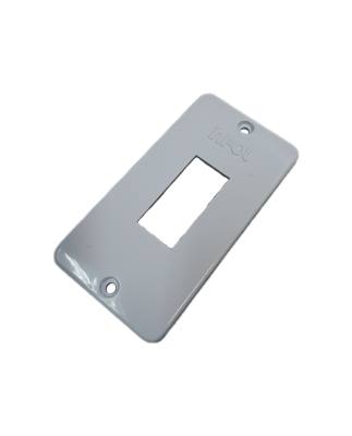 Espelho Cond .3/4" PVC 1 Tecla Branco 95*
