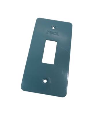 Espelho Cond 1" PVC 1 Tecla Cinza 20*
