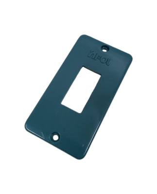Espelho Cond .3/4" PVC 1 Tecla Cinza 17*
