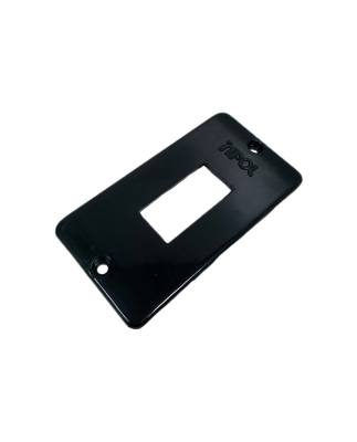Espelho Cond .3/4" PVC 1 Tecla Preto 179*