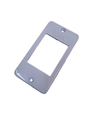 Espelho Cond .3/4" PVC 3 Teclas Branco 157*