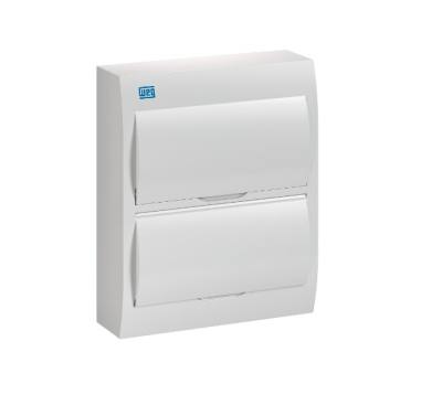 CD 24 Disjuntor Sobrepor DIN PVC Branco 11377474*