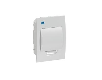 CD 06 Disjuntor Embutir DIN PVC Branco 11377510*