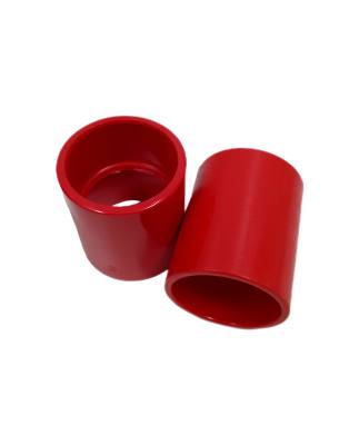 Luva 1" PVC Vermelha Encaixe 175*