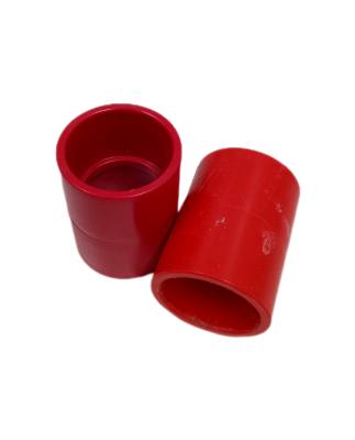 Luva .3/4" PVC Vermelha Encaixe 170*