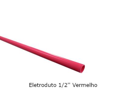 Eletroduto .1/2" PVC Vermelho 114*