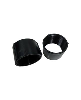 Luva 3" PVC Preta C/ Rosca S/ Divisoria 3347*