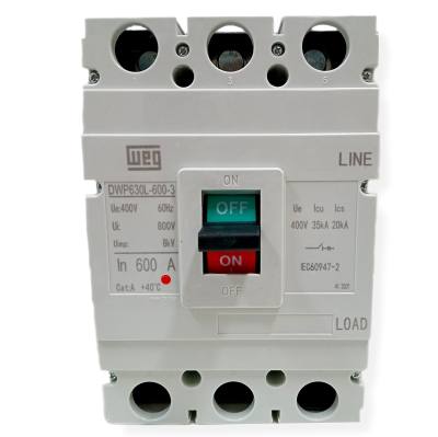 Disjuntor 3 x .600 A DWP630L-600-3 Caixa Moldada 14569189 *