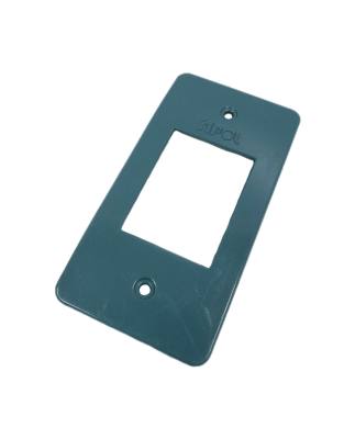 Espelho Cond 1" PVC 3 Teclas Cinza 365*