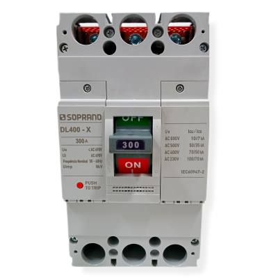 Disjuntor 3 x .300 A Caixa Moldada DL400-X 05109.3300.31*