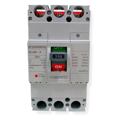 Disjuntor 3 x .350 A 70 kA Caixa Moldada DL400-X 05109.3350.31*