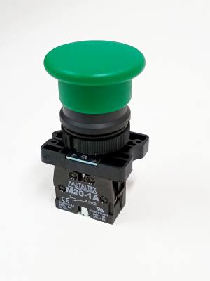 Botao Pulsador Cogumelo Verde 1NA P20AMR-G-1A*