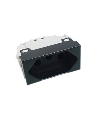 Modulo Tomada 2 P + T 20A Preto Refinatto 13799424 *