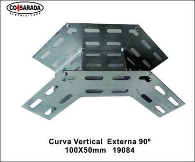 Curva Vert. Ext. 100 x .50mm 90º #20 PZ 19084*
