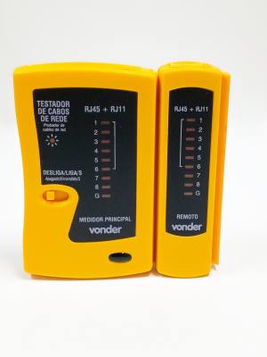 Testador de Cabos RJ11-RJ12-RJ45 *