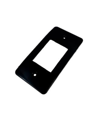Espelho Cond 1" PVC 3 Teclas Preto 292*