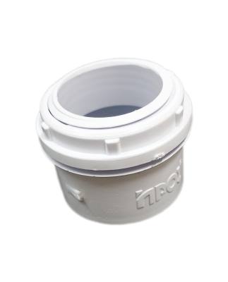 Conector Box Reto 1" PVC Branco 383*