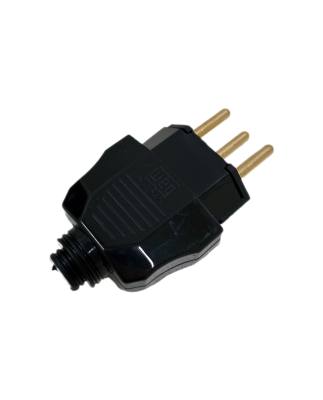 Pino Tomada 2 P + T 10A Preto 13302033*