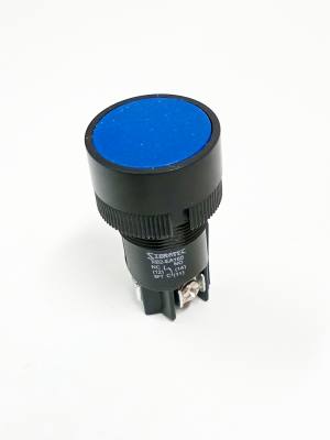 Botao Pulso 1 Rev. Azul XB2-EA165 (5268)*