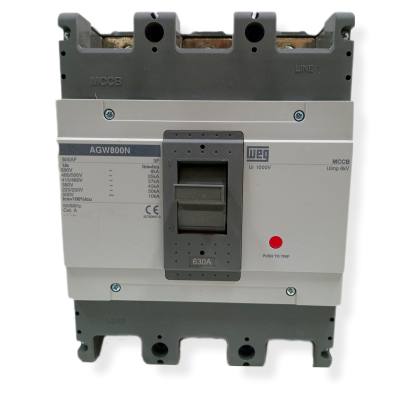 Disjuntor 3 x .630 A AGW800N-DX630-3 Caixa Moldada 12775154 *