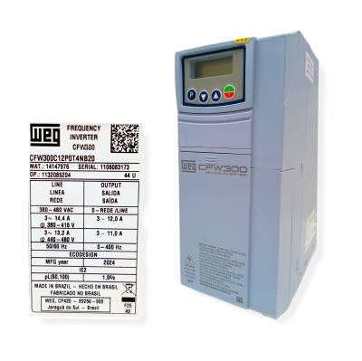 Inversor Freq Trif 380V, .5,5KW, 7,5 CV, 12A CFW300C12P0T4NB20 14147976*