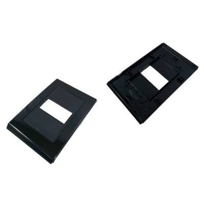 Espelho 4 x 2 1TC Preto Refinatto Premium 14436239 *