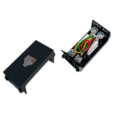 Modulo Tomada RJ11 Preto Refinatto 13799535 *