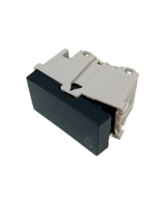 Modulo Campainha Pulsador Preto Refinatto 13798331 *