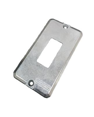 Espelho Cond .1/2 x 3/4" Aluminio 1 Tecla S/ Pintura 56117/002 *