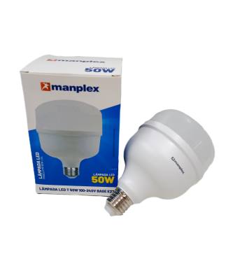 Lampada LED .50 W Bulbo 6500K E-27 *