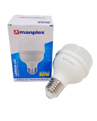 Lampada LED .30 W Bulbo 6500K E-27 (5343) *