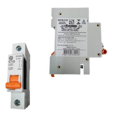 Disjuntor 1 x .10 A .3 kA (Abb) G31SLC10*