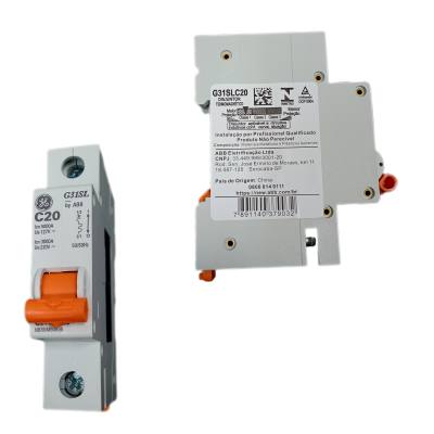Disjuntor 1 x .20 A .3 kA (Abb) G31SLC20*