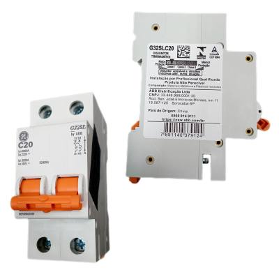 Disjuntor 2 x .20 A .3 kA (Abb) G32SLC20*