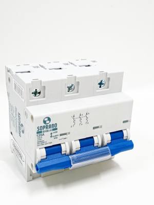 Disjuntor 3 x .125 A 10 kA (Soprano) SHB3 H-125A DIN*