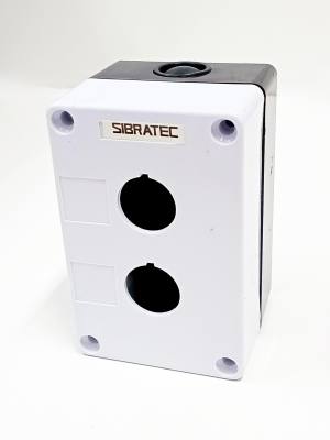 Caixa Plastica Botoeira 2 Botoes CZ/PR BX-2 (4383) *