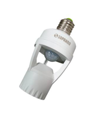 Sensor Presenca Bocal E-27 C/ Fotocelula SPI-S360*