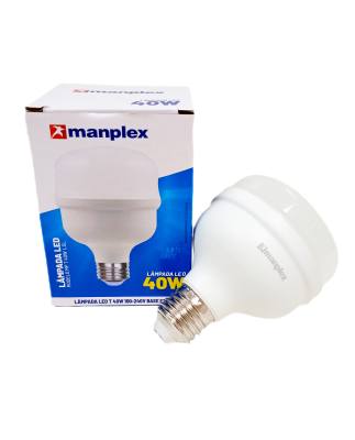 Lampada LED .40 W Bulbo 6500K E-27 *