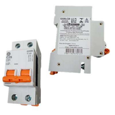 Disjuntor 2 x .25 A .3 kA (Abb) G32SLC25 *