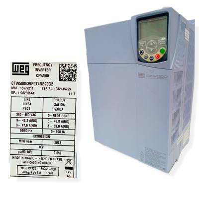 Inversor Freq Trif 380V, 22KW, 25 CV, 39A CFW500E39P0T4DB20G2 15577211 *