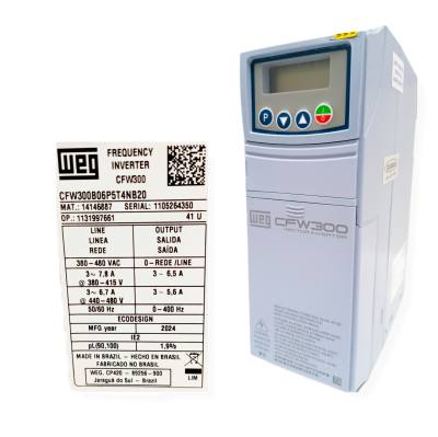 Inversor Freq Trif 380V, .3,0 KW, 4 CV, 6,5A CFW300B06P5T4NB20 14146887 *