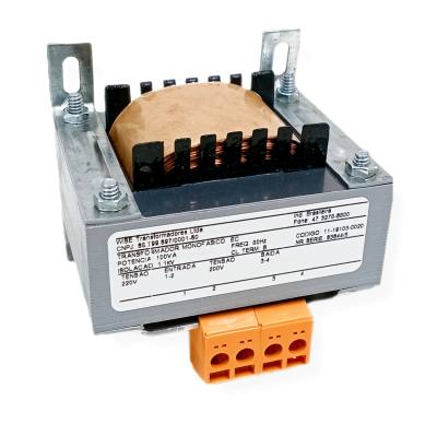 Transformador .100VA E220V S200V 60Hz Mono 11-19103-0020 *