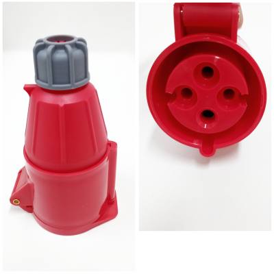 Tomada Movel 3 P + T .32 A Vermelho 6H IP44 7884256 *