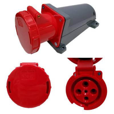 Tomada Ind Sob 3 P+ T .63 A Vermelho 6H IP67 05169.4506.67 *