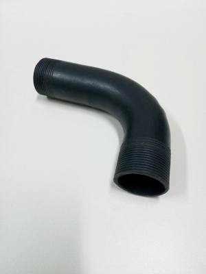 Curva 1" .90° PVC Preta Curta C/ Rosca A07.02 *