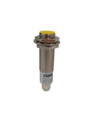 Sensor Indutivo M18 5 mm 10/36 VCC c/ Conector NPN NA+NF I18-5-CNC-K12 *