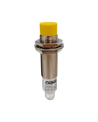 Sensor Indutivo M18 8 mm 10/36 VCC c/ Conector NPN NA+NF I18-8-CNC-K12 *