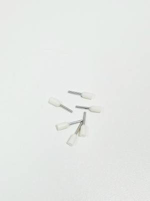 Terminal Tubular .0,50 mm² Branco 142*