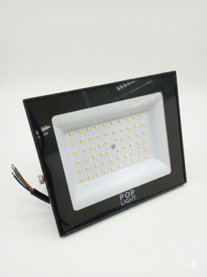 Projetor .100 W Led 110/220V 6500K (Pop Light) *
