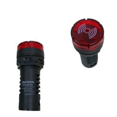 Sinaleiro c/ Sirene .220V Vermelho 22mm 5SSA22VM *